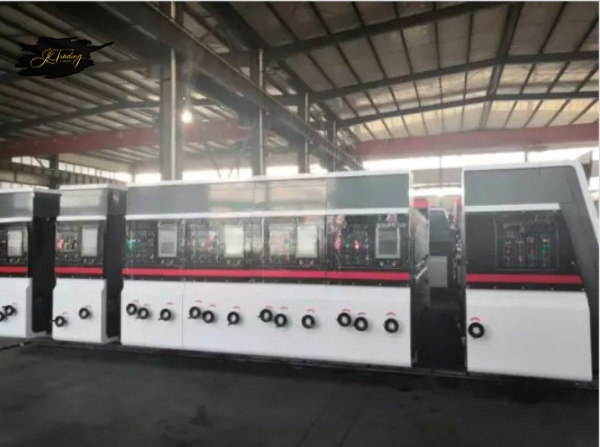 Corrugated Cardboard Flexo Three Printing Slotter Die-cutter Machine